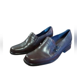 Croft & Barrow 10 Slipon Work Shoes Office Dress Brown. 1.5" Heel (0012)